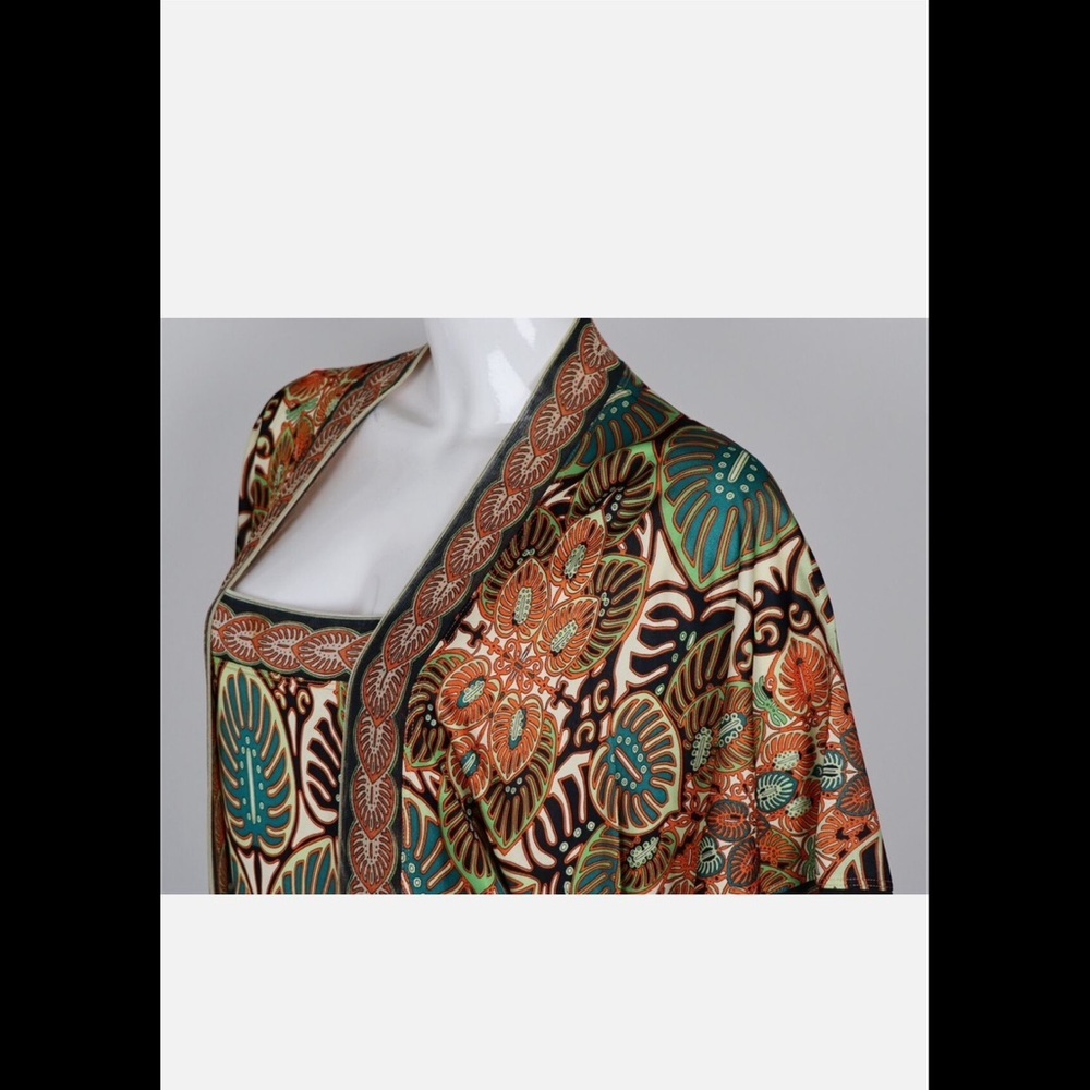 Vintage Jean Paul Gaultier Soleil Kimono Style Blouse, Multi, Size Large, EUC - Picture 5 of 10